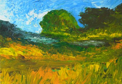 Rivier van Bainet, 2010 door Patricia Brintle