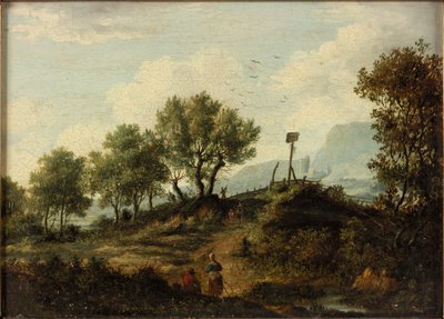 De Aberuchills (De Loch Aber Heuvels), 1824 door Patrick Nasmyth