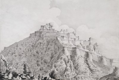 Citadel van het heuvel fort van Komulmer door Patrick Waugh