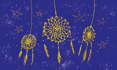 Dreamcatcher, 2023 (Digitaal) door Patrizia La Porta