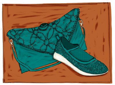 Avond Sneakers, 2022 (Digitaal) door Patrizia La Porta