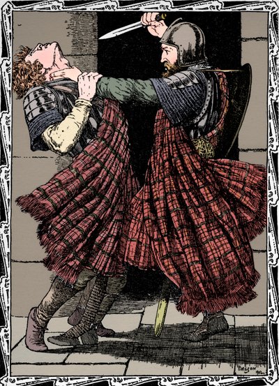 Comyn Gestoken Door Bruce, 1902 door Patten Wilson