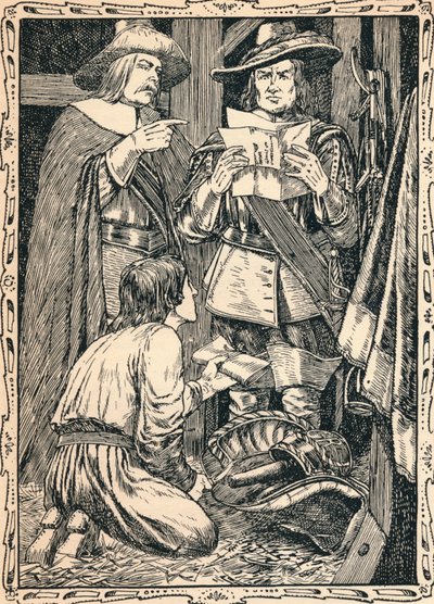 Het vinden van de correspondentie van Karel I, 1902 door Patten Wilson