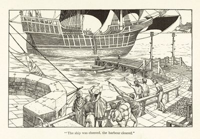 Rime van de Oude Zeeman (gravure) door Patten Wilson