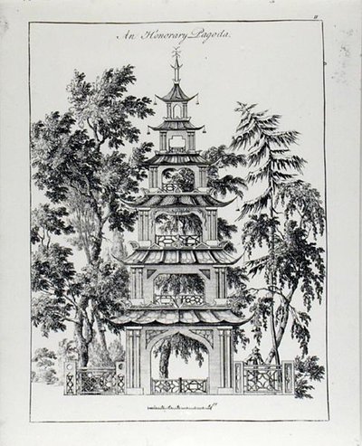 Een erepagode, uit 