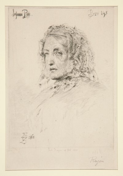 Suzanna Rose, naar Sandys door Paul Adolphe Rajon