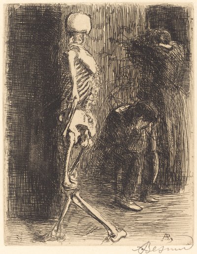 Na het bezoek, 1900 door Paul Albert Besnard