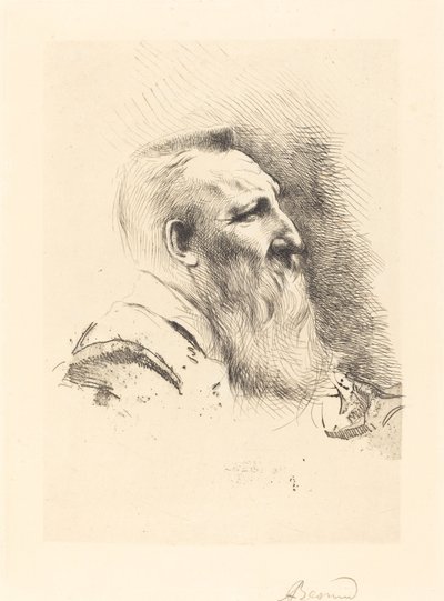 Auguste Rodin door Paul Albert Besnard