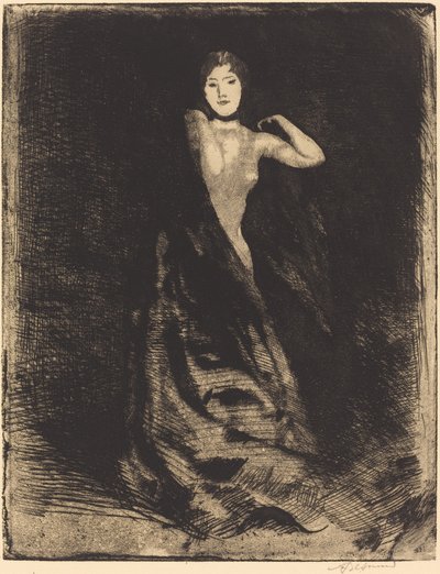 La Femme frontispice, ca. 1886 door Paul Albert Besnard