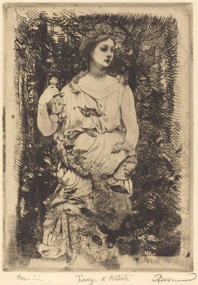 La Flore de le Gros door Paul Albert Besnard