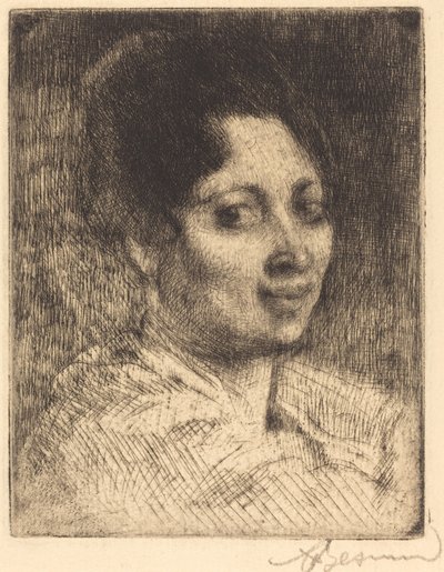 Peppina door Paul Albert Besnard