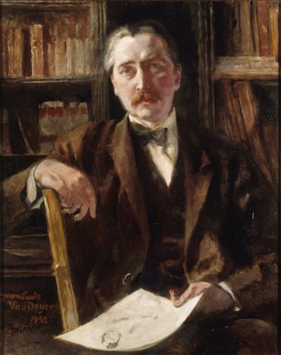 Portret van Jean-Louis Vaudoyer 1883-1963, 1932 door Paul Albert Besnard