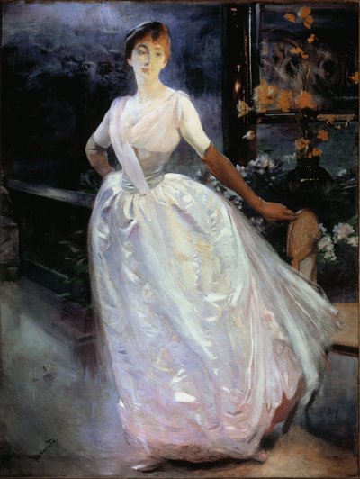 Portret van Madame Roger Jourdain door Paul Albert Besnard