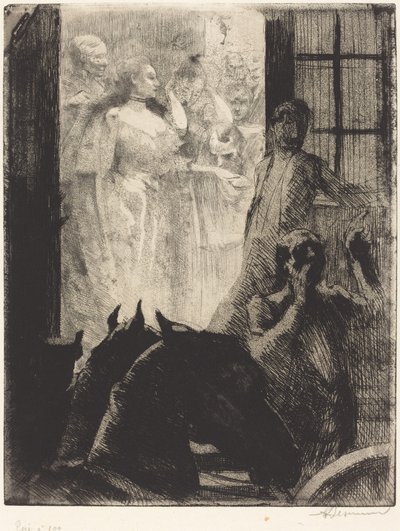 Sociaal triomf door Paul Albert Besnard