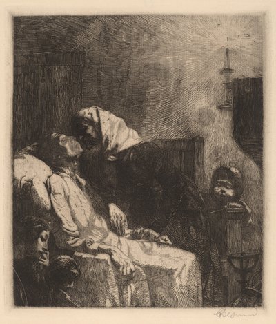 Het Einde La Fin de Tout door Paul Albert Besnard
