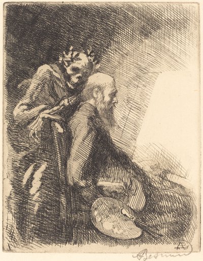 Te Veeleisend door Paul Albert Besnard