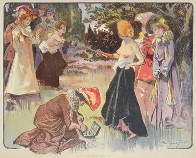 Een Eerzaak, 1900 door Paul Balluriau