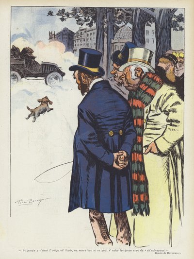 Illustratie voor Le Rire door Paul Balluriau