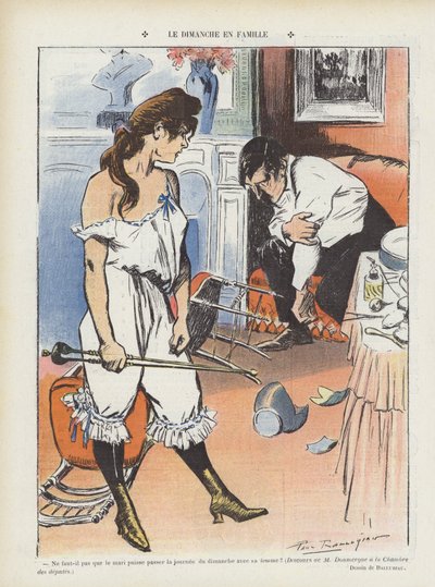 Illustratie voor Le Rire door Paul Balluriau