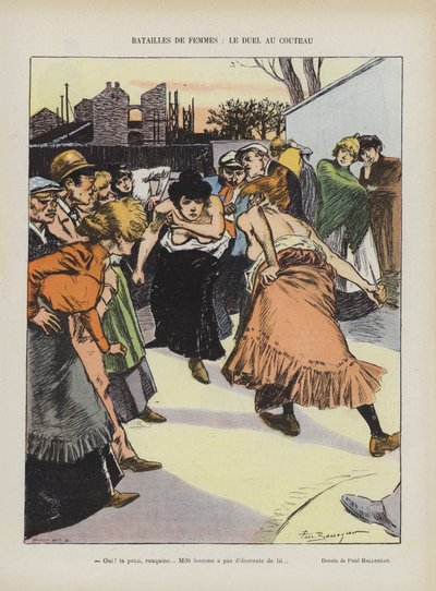 Illustratie voor Le Rire door Paul Balluriau