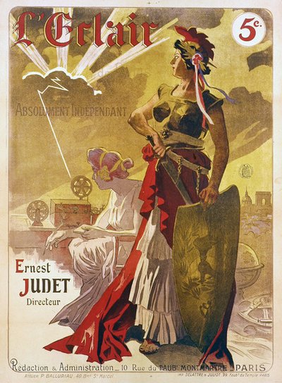Poster voor de krant 