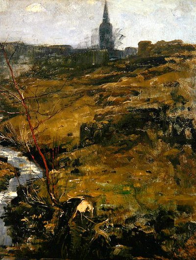 Een Thürings landschap door Paul Baum
