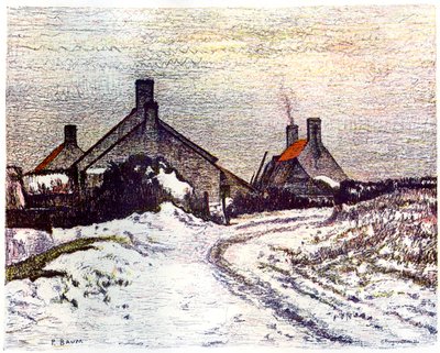 Winter, 1899 door Paul Baum