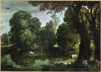 Chasse aux canards - Eendenjacht ... door Paul Brill or Bril