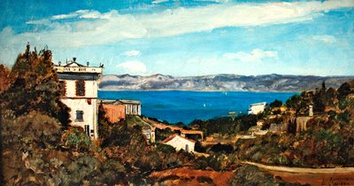 De baai van Marseille, Saint-Henri door Paul Camille Guigou
