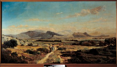 De heuvels van Allauch door Paul Camille Guigou