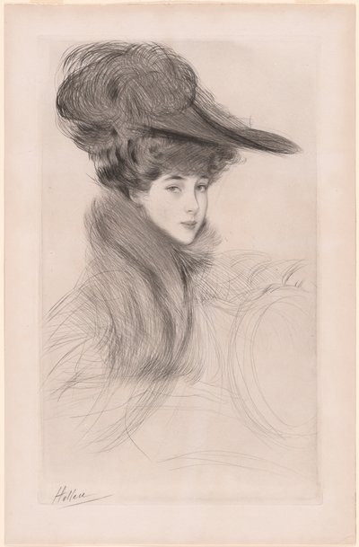Consuelo Vanderbilt door Paul Cesar Helleu