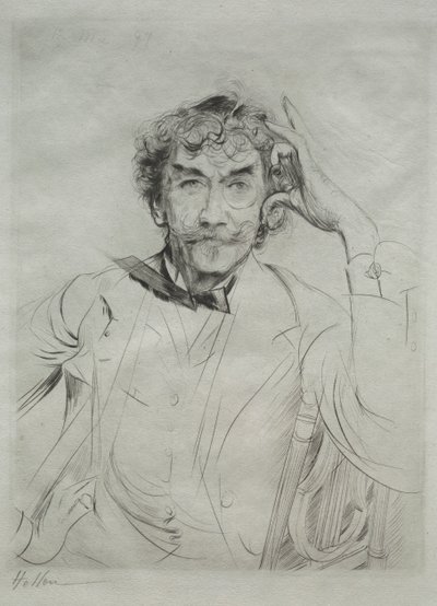 James MacNeill Whistler door Paul Cesar Helleu