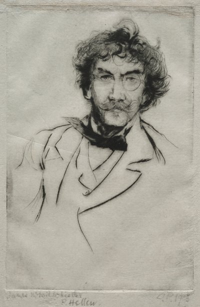 James MacNeill Whistler door Paul Cesar Helleu