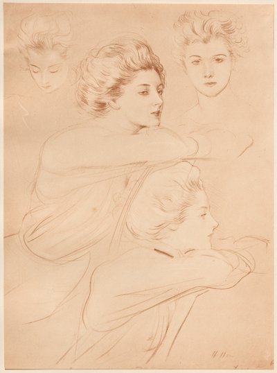 Parijse door Paul Cesar Helleu