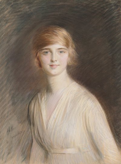 Portret van Jacqueline door Paul Cesar Helleu