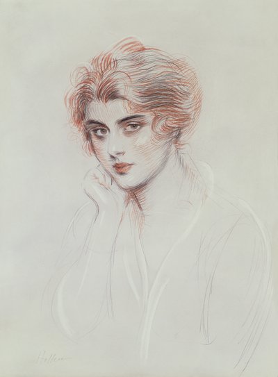 De dochter van de kunstenaar door Paul Cesar Helleu
