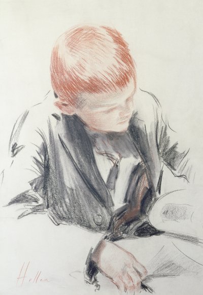 De jonge kenner door Paul Cesar Helleu