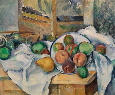 Een tafelhoek, ca. 1895 door Paul Cézanne