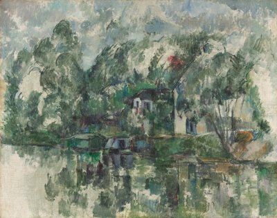 Aan de Waterkant door Paul Cézanne