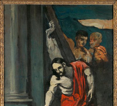 Christus met de ledematen door Paul Cézanne