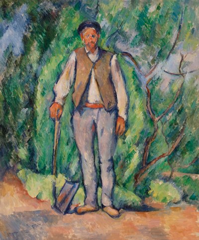 Tuinman door Paul Cézanne