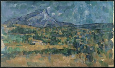 Mont Sainte-Victoire door Paul Cézanne