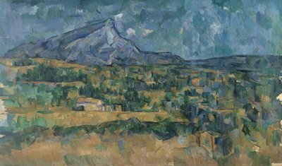 Mont Sainte-Victoire, c.1902-06 door Paul Cézanne
