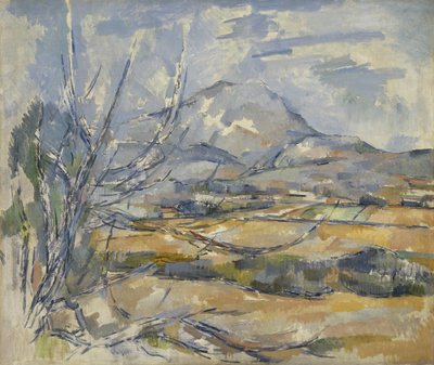 Montagne Sainte-Victoire door Paul Cézanne