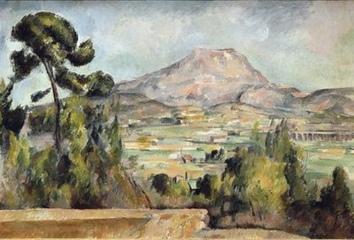 Montagne Sainte-Victoire door Paul Cézanne