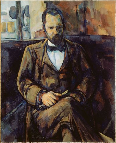 Portret van Ambroise Vollard door Paul Cézanne