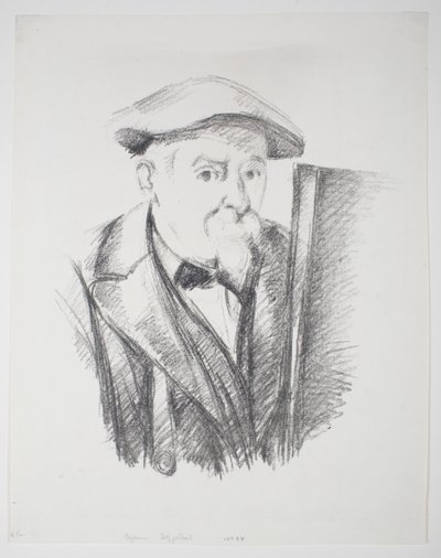 Zelfportret door Paul Cézanne