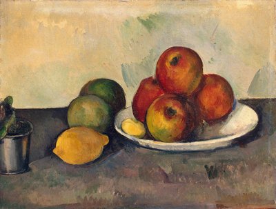 Stilleven met appels, ca. 1890 door Paul Cézanne