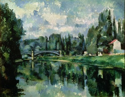 De oevers van de Marne bij Creteil, c.1888 door Paul Cézanne