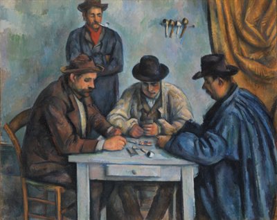 De kaartspelers door Paul Cézanne